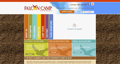 Desktop Screenshot of falconcamp.com